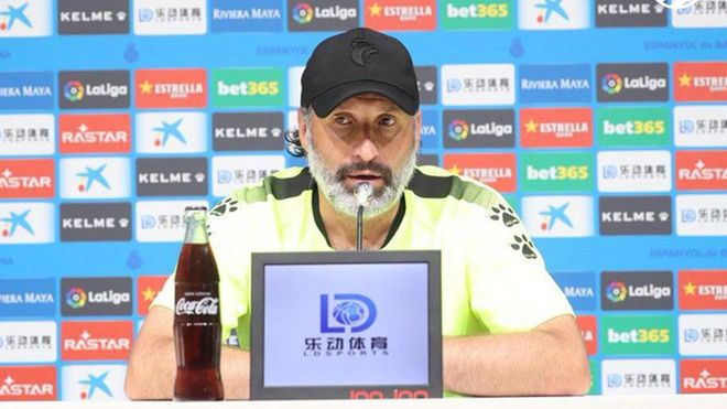 Rufete, entrenador del RCD Espanyol Rufete, entrenador del RCD Espanyol