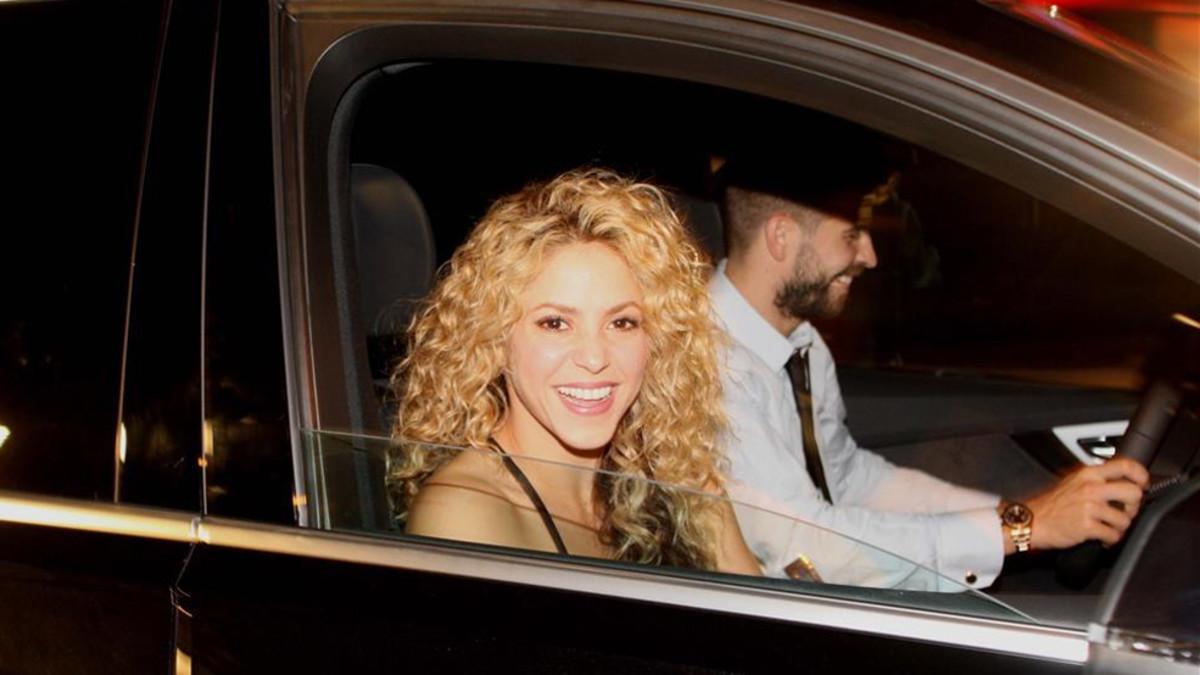 Piqué y Shakira, en una imagen de archivo