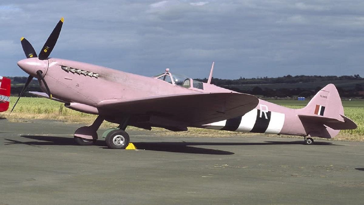 Reino Unido pintó aviones de color rosa durante la Segunda Guerra Mundial