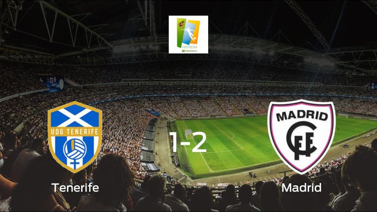 El Madrid CFF se lleva tres puntos después de vencer 1-2 al Granadilla Tenerife El Madrid CFF se lleva tres puntos después de vencer 1-2 al Granadilla Tenerife