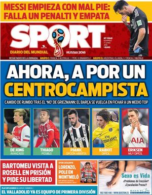 Esta es la portada de este domingo, 17 de junio de 2018 Esta es la portada de este domingo, 17 de junio de 2018