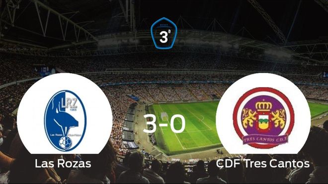 Los tres puntos se quedaron en casa: goleada de Las Rozas al Tres Cantos (3-0) Los tres puntos se quedaron en casa: goleada de Las Rozas al Tres Cantos (3-0)