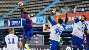 El Barcelona fue muy superior al Granollers en el derbi El Barcelona fue muy superior al Granollers en el derbi