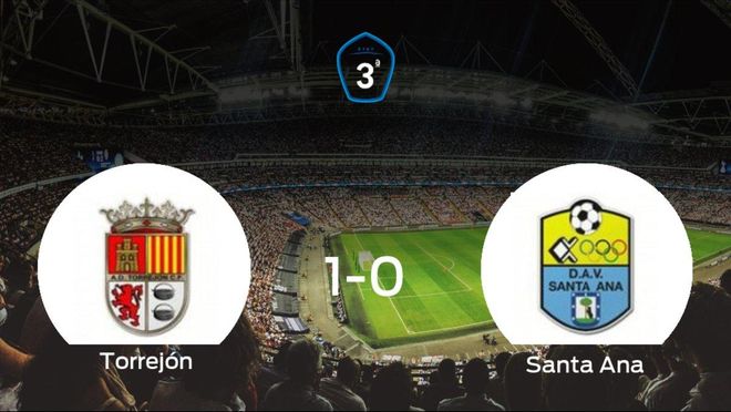 La AD Torrejón CF suma tres puntos a su casillero tras ganar al Santa Ana (1-0) La AD Torrejón CF suma tres puntos a su casillero tras ganar al Santa Ana (1-0)