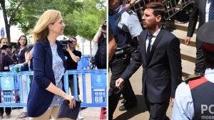 La Infanta Cristiana y Leo Messi