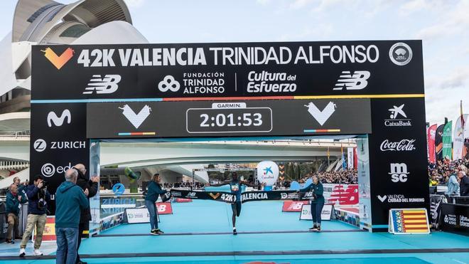 El de Valencia, segundo maratón más rápido del mundo