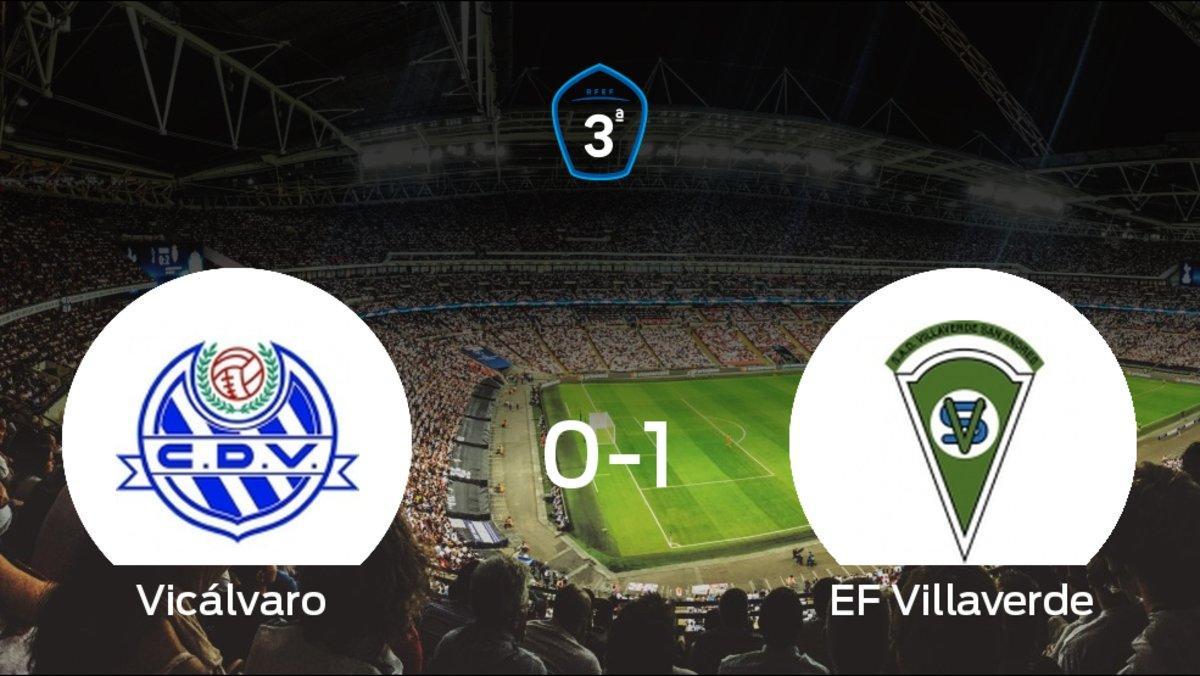 El Vicálvaro cae frente al Villaverde (0-1)