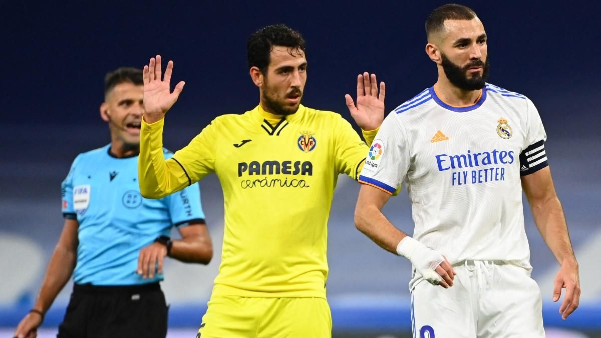 Benzema y Parejo durante el partido Benzema y Parejo durante el partido
