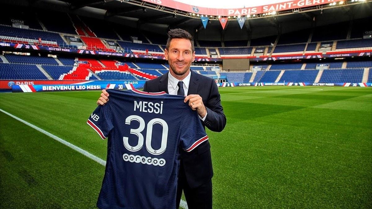 Lionel Messi fue presentado hace dos semanas como jugador del PSG