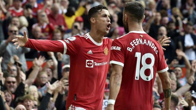 Cristiano Ronaldo regresó a Manchester United por todo lo alto con un doblete en su última conquista Cristiano Ronaldo regresó a Manchester United por todo lo alto con un doblete en su última conquista