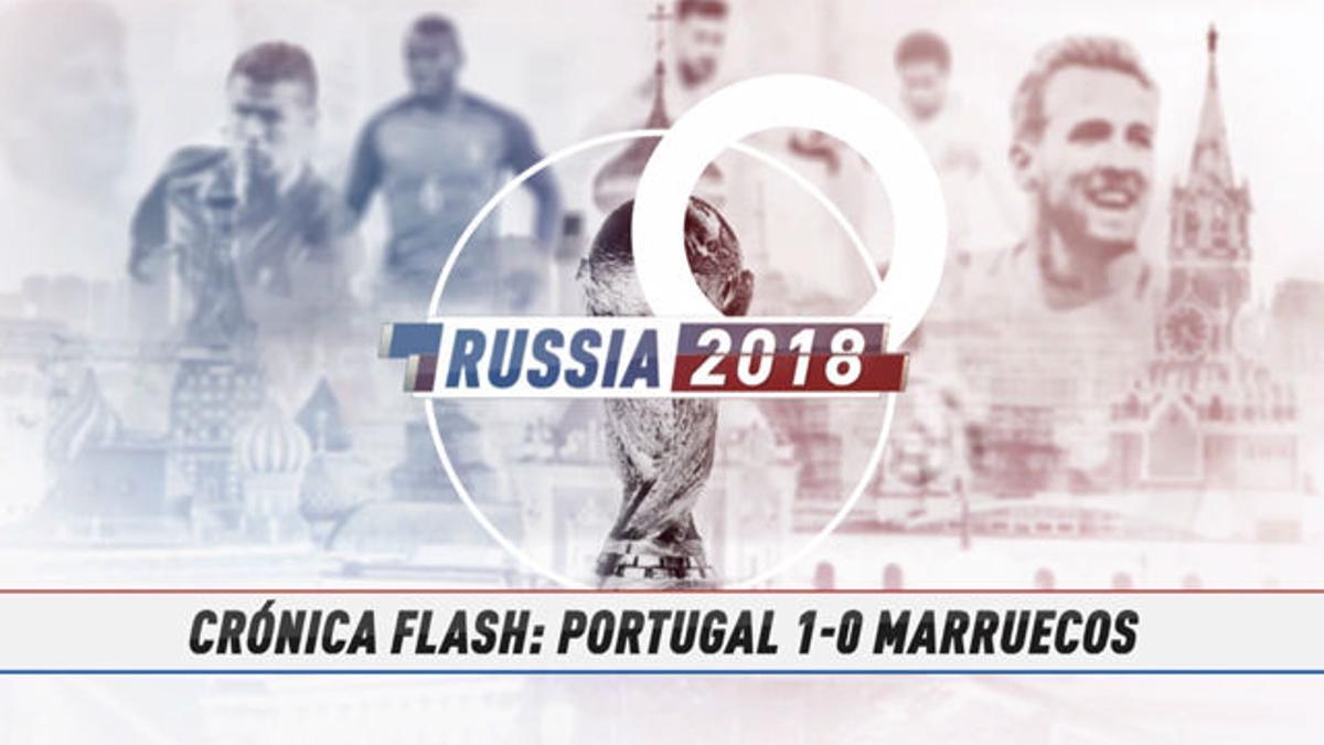 Rusia 2018 | Portugal vence a Marruecos y pone pie y medio en octavos