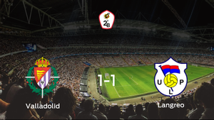 El Valladolid B y el Langreo empatan 1-1 y se reparten los puntos El Valladolid B y el Langreo empatan 1-1 y se reparten los puntos