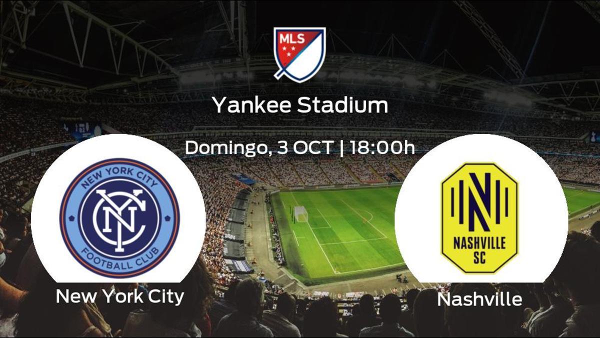 Previa del partido de la jornada 38: New York City - Nashville SC