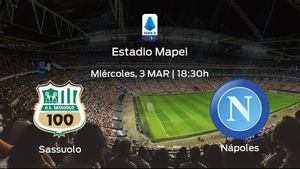 Previa del encuentro: el Sassuolo recibe al Nápoles Previa del encuentro: el Sassuolo recibe al Nápoles