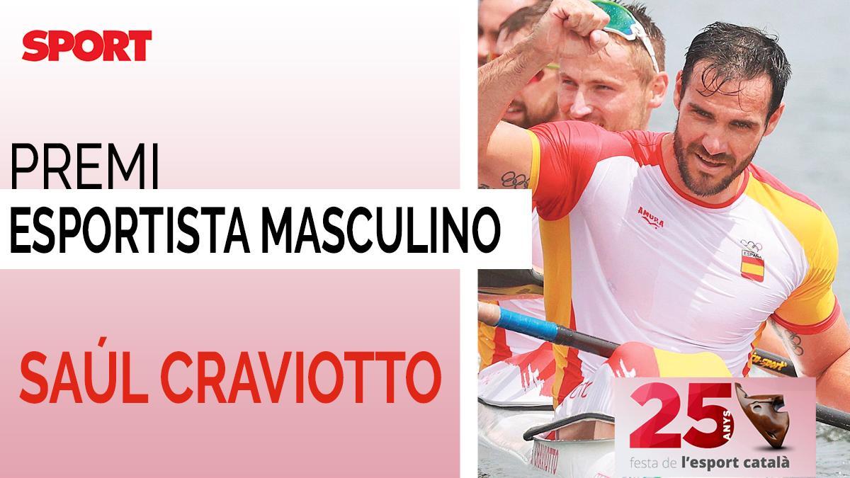 Saul Cravioto, ganador al Premio a Mejor Deportista Masculino