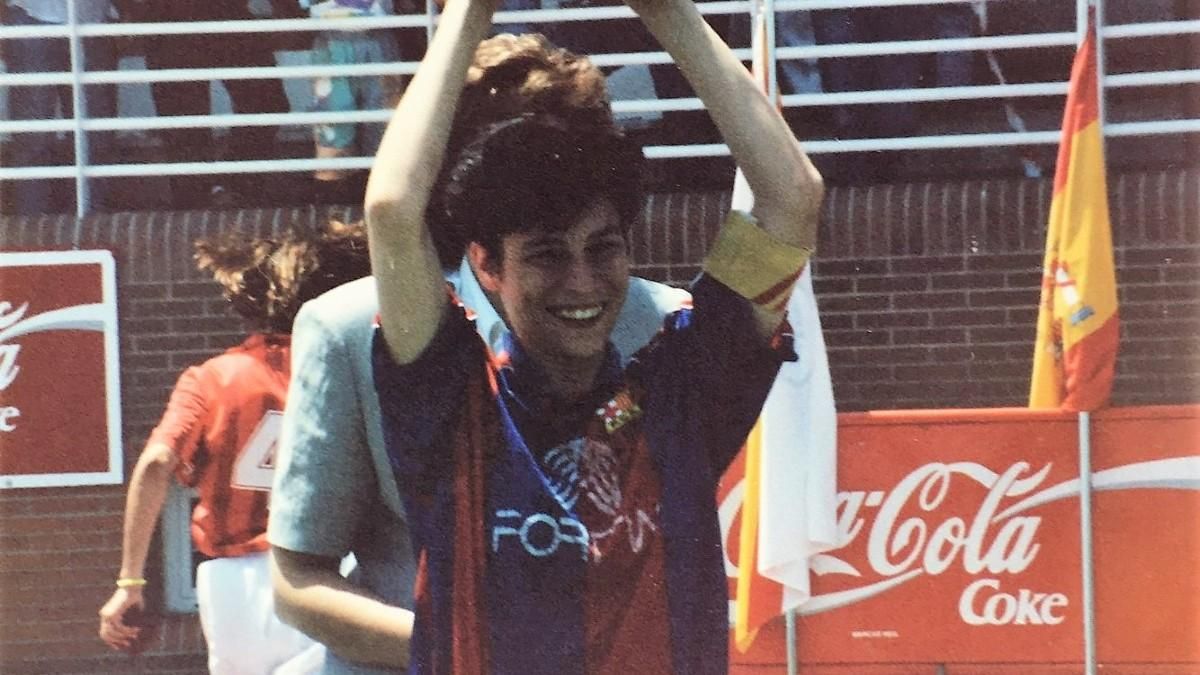 Kety Pulido fue la capitana del equipo que ganó la Copa de la Reina en 1994 Kety Pulido fue la capitana del equipo que ganó la Copa de la Reina en 1994