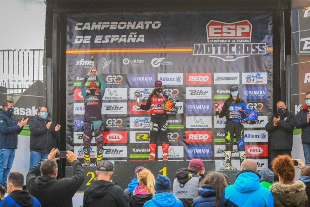Octavo título nacional de motocross para para Gabriela Seisdedos Octavo título nacional de motocross para para Gabriela Seisdedos