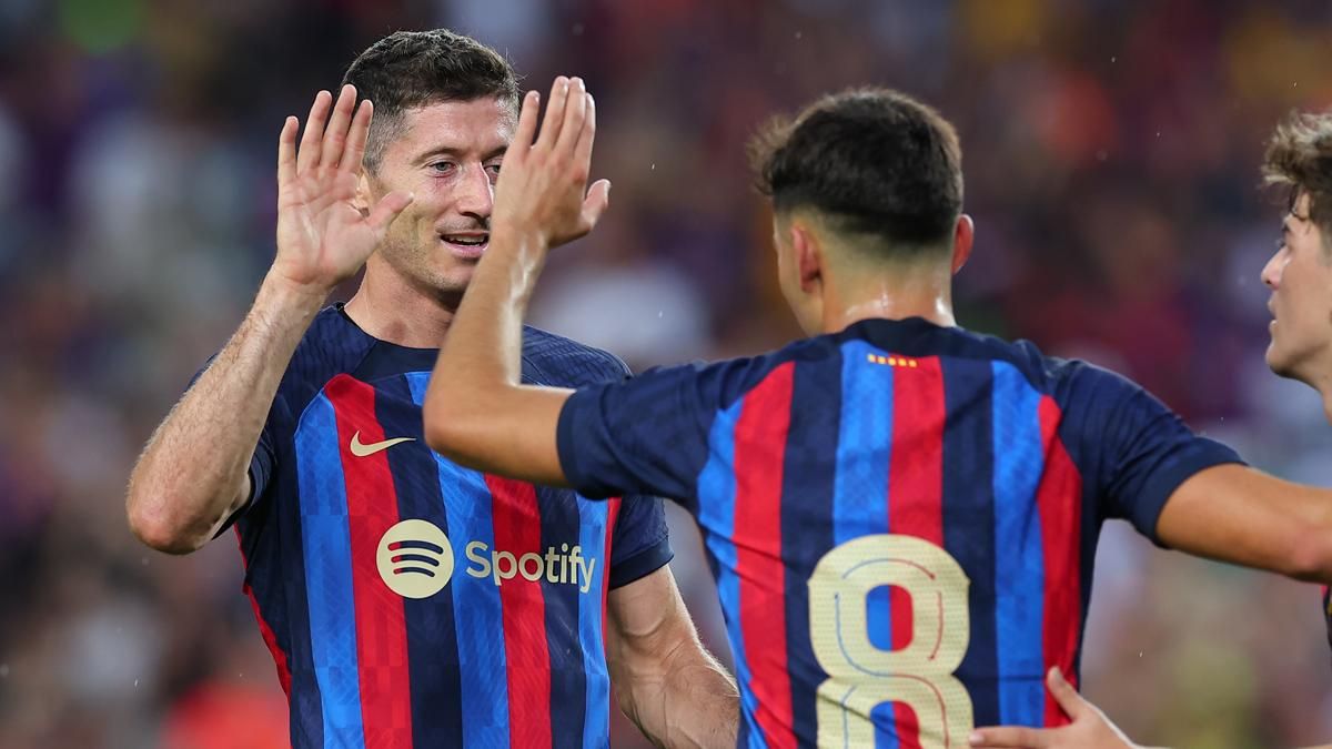 Robert Lewandowski, la referencia en ataque Robert Lewandowski, la referencia en ataque