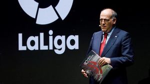 Javier Tebas, presidente de la Liga de Fútbol Profesional (LFP) Javier Tebas, presidente de la Liga de Fútbol Profesional (LFP)