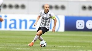 Andrés Iniesta, durante el partido Andrés Iniesta, durante el partido