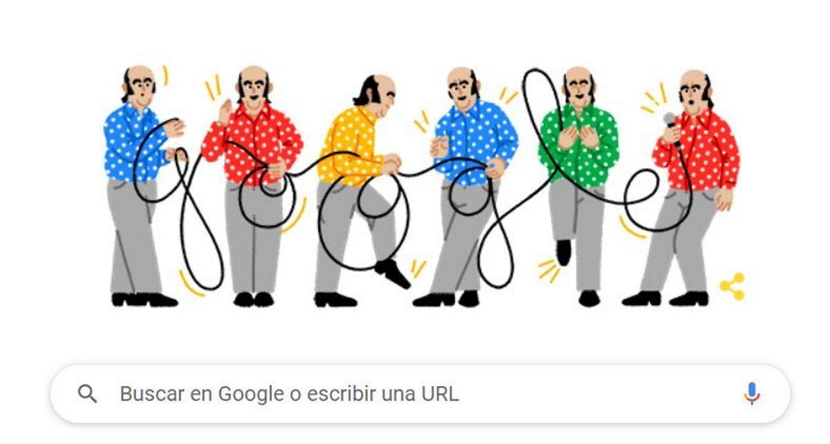Chiquito de la Calzada protagoniza el Doodle de Google.