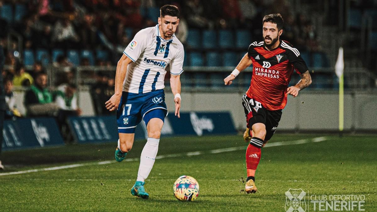 Resumen, goles y highlights del Tenerife 1 - 0 Mirandés de la jornada 28 de LaLiga Smartbank