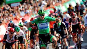 Imagen de la llegada de la decimosexta etapa de La Vuelta 2021