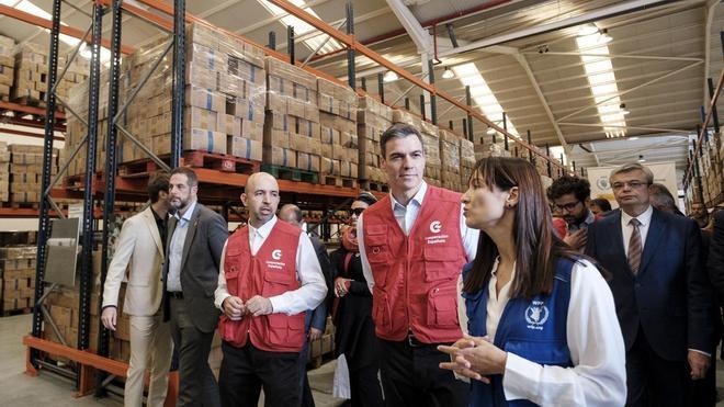 Sánchez anuncia en su visita a Gran Canaria un plan de choque de 14,4 millones contra la crisis alimentaria en África