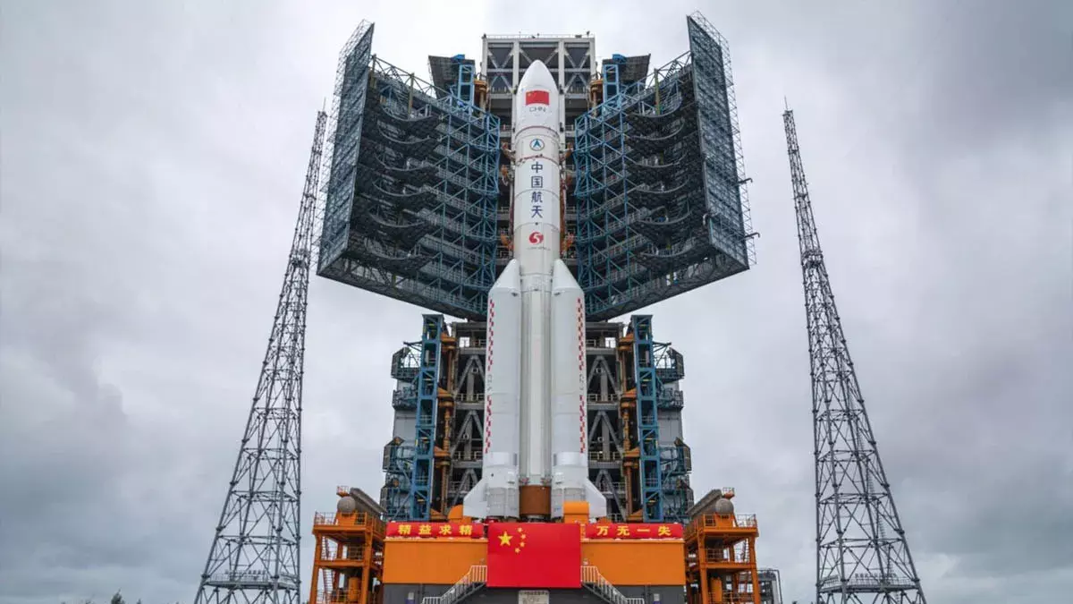 China completa el lanzamiento del módulo Wentian de su estación espacial