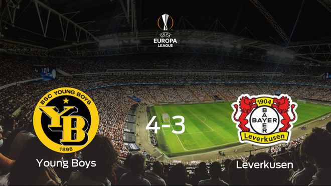 El Young Boys se pone por delante en la primera eliminatoria de dieciseisavos de final tras ganar 4-3 contra el Bayer Leverkusen El Young Boys se pone por delante en la primera eliminatoria de dieciseisavos de final tras ganar 4-3 contra el Bayer Leverkusen
