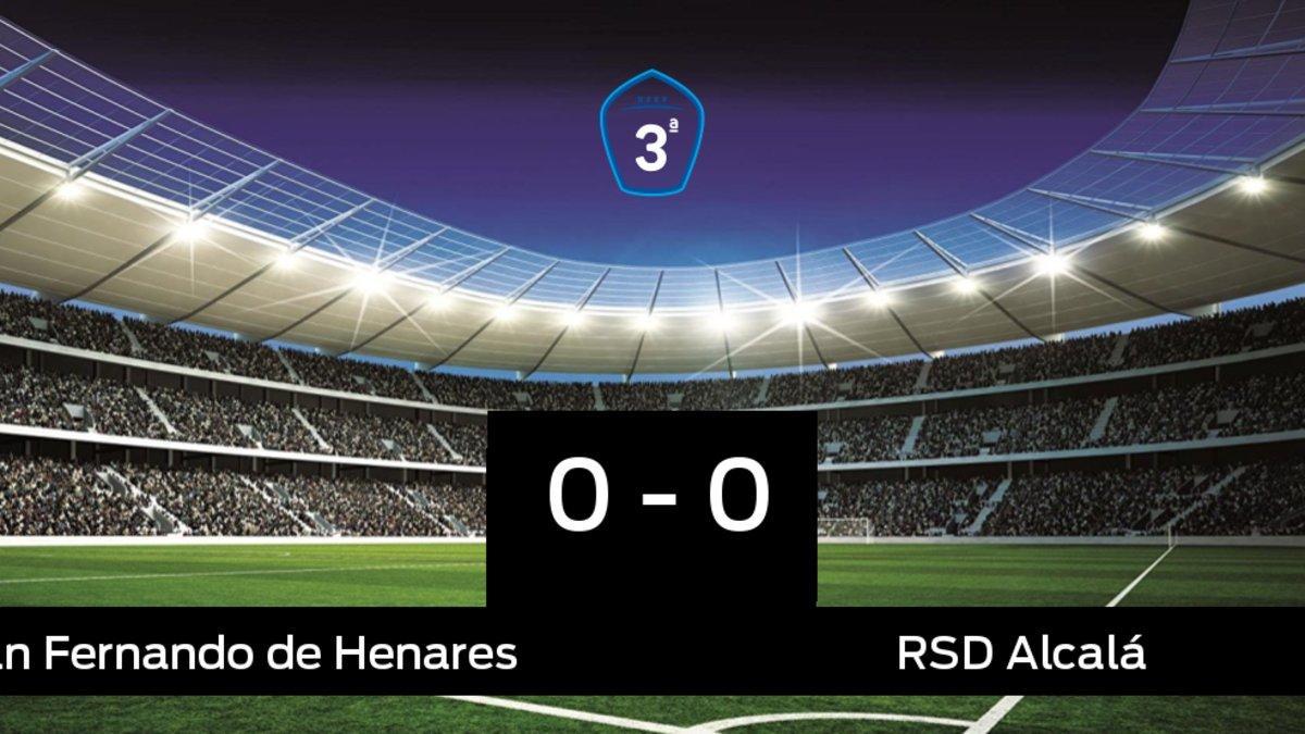 El San Fernando de Henares y el RAlcalá sólo sumaron un punto (0-0)