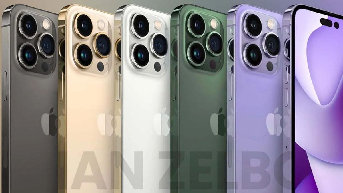 Se Filtran Los Posibles Colores Y Diseño Del Nuevo Iphone 14