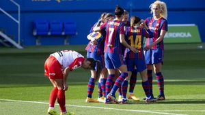 El Barça ganaba al descanso por 8-0 tras una colosal primera parte El Barça ganaba al descanso por 8-0 tras una colosal primera parte