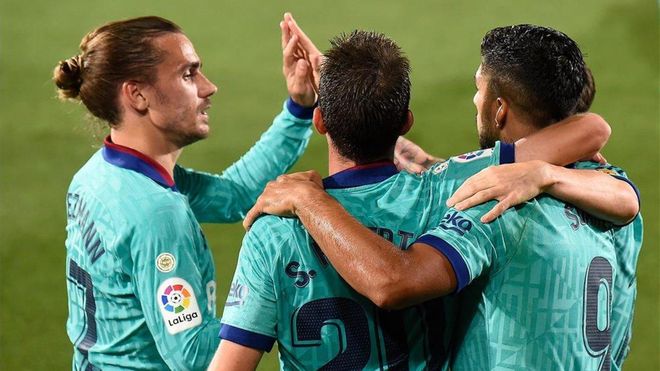 El Barcelona luchará hasta el último segundo de LaLiga para llevarse el campeonato una vez más El Barcelona luchará hasta el último segundo de LaLiga para llevarse el campeonato una vez más