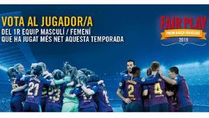La ABJ anuncia la apertura de las votaciones del décimo Premi Barça Jugadors