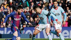 Messi volvió a marcar en el Camp Nou