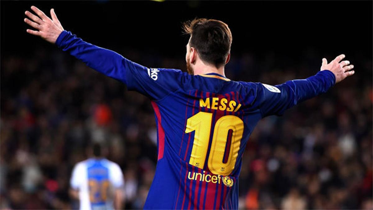 LALIGA | FC Barcelona - Leganés (3-1): Messi redondeó el partido con un hat-trick