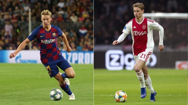 what s going on with de jong the comparison between ajax and barca