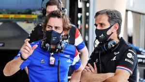 Brivio, con Fernando Alonso
