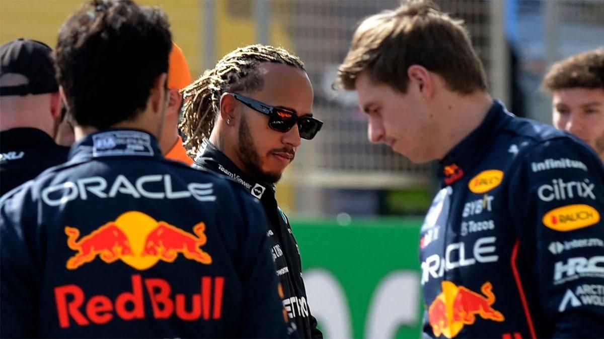 Verstappen y Hamilton, en una imagen de archivo Verstappen y Hamilton, en una imagen de archivo
