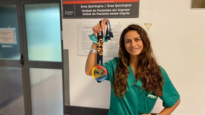 Carolina Fernández, la anestesista que se transforma en ‘Ironwoman’ y triunfa en Hawái