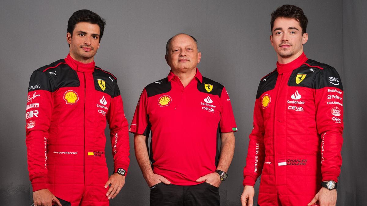 Equipación Ferrari - F1 Carlos x