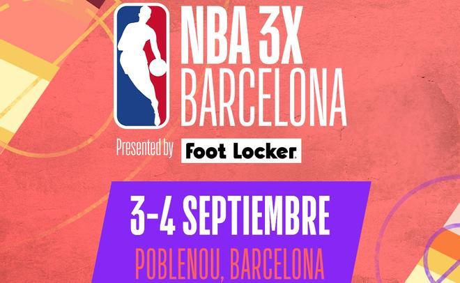 La NBA vuelve a traer el baloncesto 3×3 a Barcelona