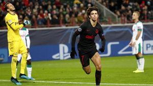 Joao Félix anotó su primer gol en Champions en Moscú Joao Félix anotó su primer gol en Champions en Moscú