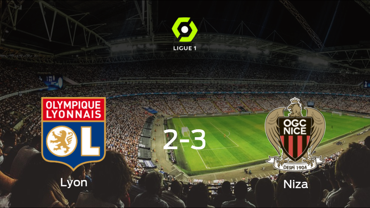 2-3: El OGC Niza se impone en el estadio del Olympique Lyon