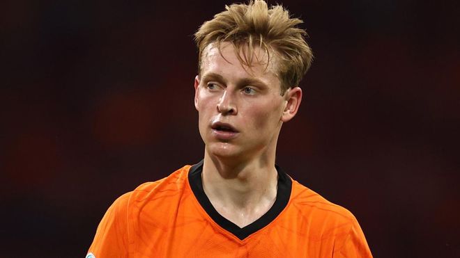 De Jong, durante un partido de Países Bajos en la Eurocopa De Jong, durante un partido de Países Bajos en la Eurocopa