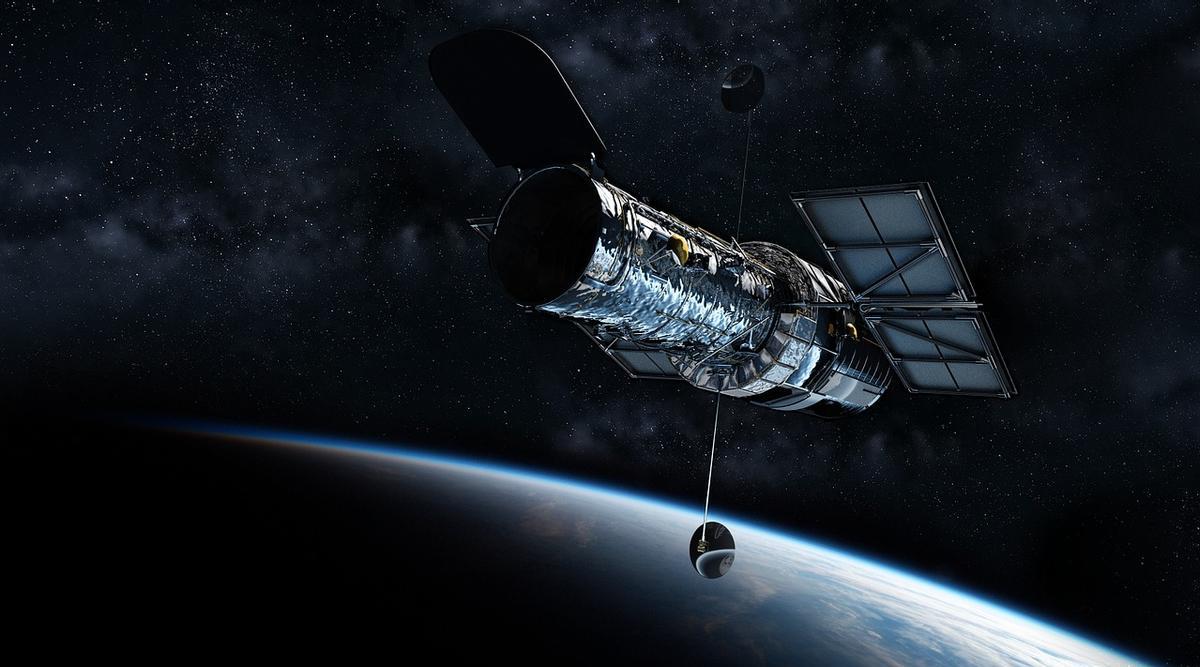 El Telescopio Espacial Hubble captura tres galaxias