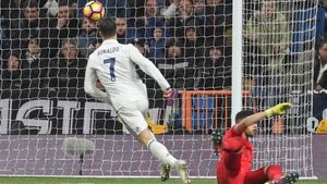 Cristiano Ronaldo estableció el 2-0 al paso por el minuto 50 Cristiano Ronaldo estableció el 2-0 al paso por el minuto 50