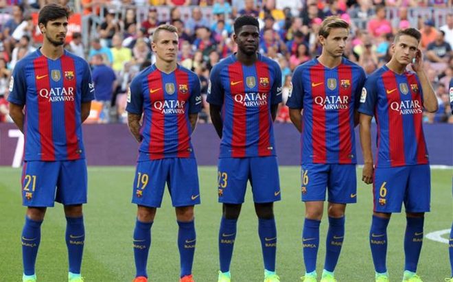 Los fichajes del Barça que se presentaron en el Gamper Los fichajes del Barça que se presentaron en el Gamper