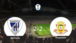 El Tropezón consigue un empate a dos frente al Barreda Balompié El Tropezón consigue un empate a dos frente al Barreda Balompié